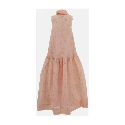 Dresses > Day Dresses > Midi Dresses - - Plan C - Modalova