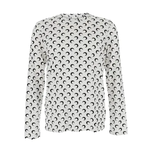 Tops > Long Sleeve Tops - - Marine Serre - Modalova