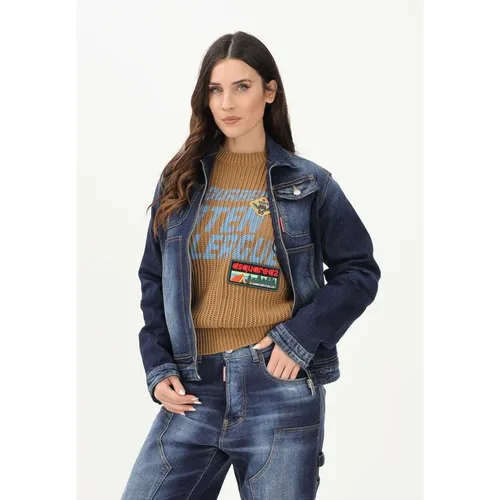 Jackets > Denim Jackets - - Dsquared2 - Modalova
