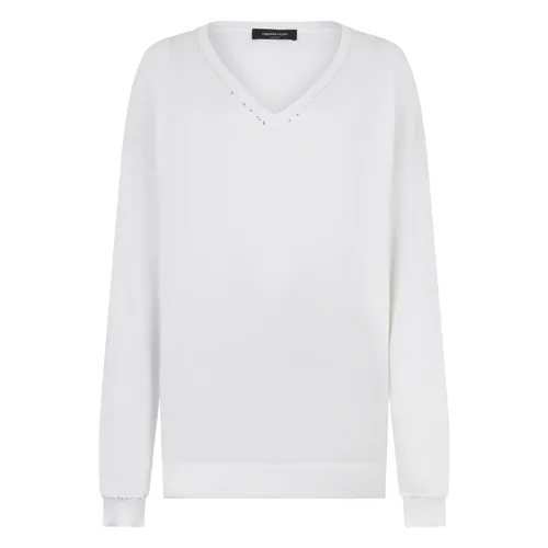 Knitwear > V-neck Knitwear - - Fabiana Filippi - Modalova