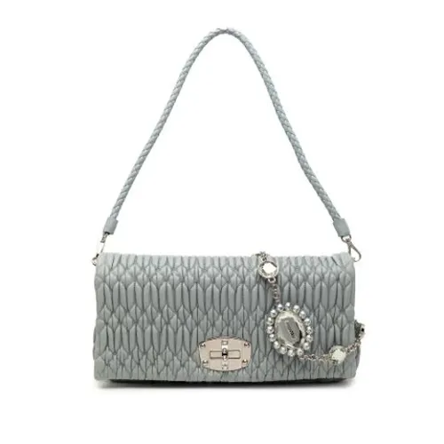 Pre-owned > Pre-owned Bags > Pre-owned Shoulder Bags - - Miu Miu Pre-owned - Modalova