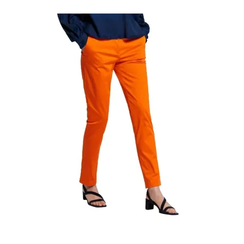 Gant - Trousers > Chinos - Orange - Gant - Modalova