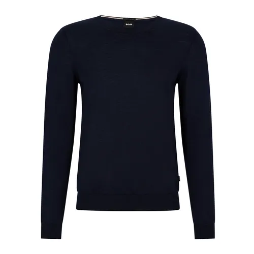 Knitwear > Round-neck Knitwear - - Hugo Boss - Modalova