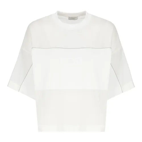 Tops > T-Shirts - - Peserico - Modalova