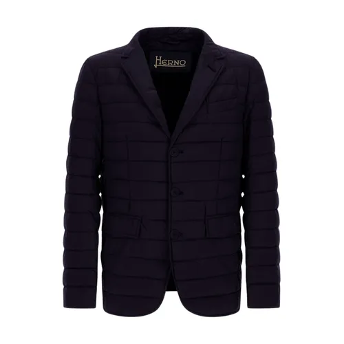 Herno - Jackets > Blazers - Blue - Herno - Modalova
