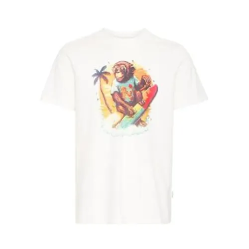 Blend - Tops > T-Shirts - White - Blend - Modalova