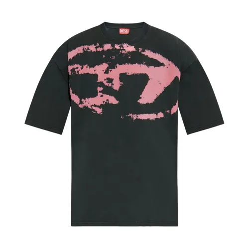 Diesel - Tops > T-Shirts - Black - Diesel - Modalova