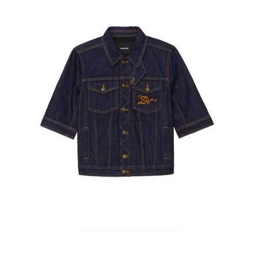 Jackets > Denim Jackets - - Zadig & Voltaire - Modalova