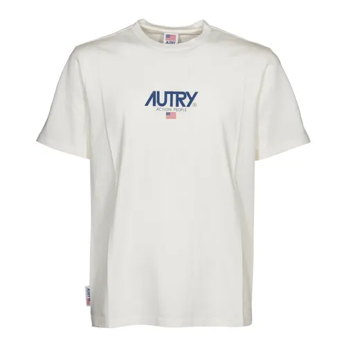 Autry - Tops > T-Shirts - White - Autry - Modalova