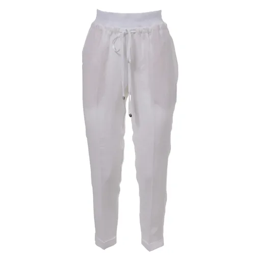 Trousers > Slim-fit Trousers - - Le Tricot Perugia - Modalova