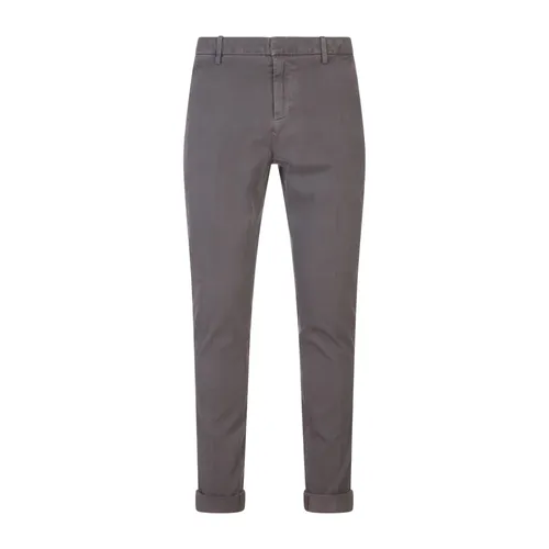 Dondup - Trousers > Chinos - Gray - Dondup - Modalova