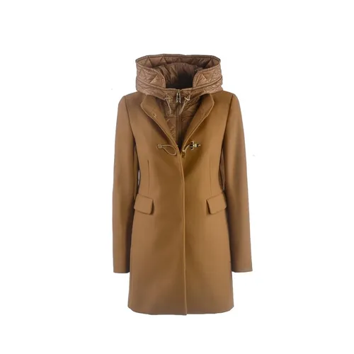 Fay - Coats > Parkas - Brown - Fay - Modalova