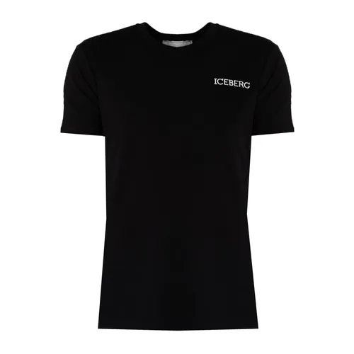 Iceberg - Tops > T-Shirts - Black - Iceberg - Modalova
