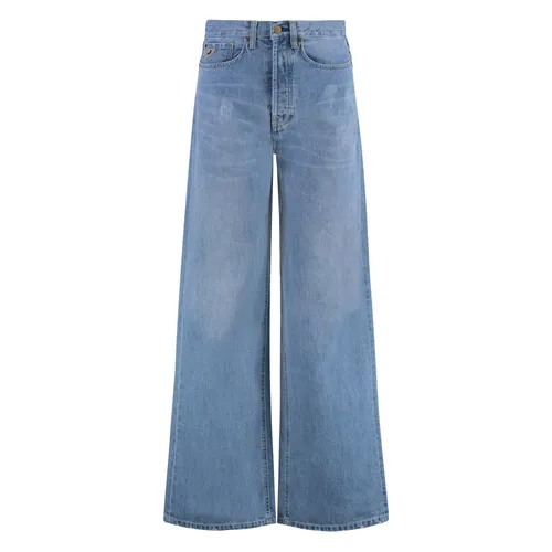 Lois - Jeans > Wide Jeans - Blue - Lois - Modalova