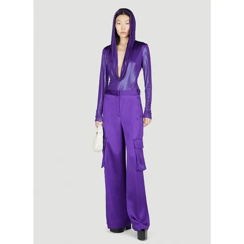 Trousers > Wide Trousers - - Versace - Modalova
