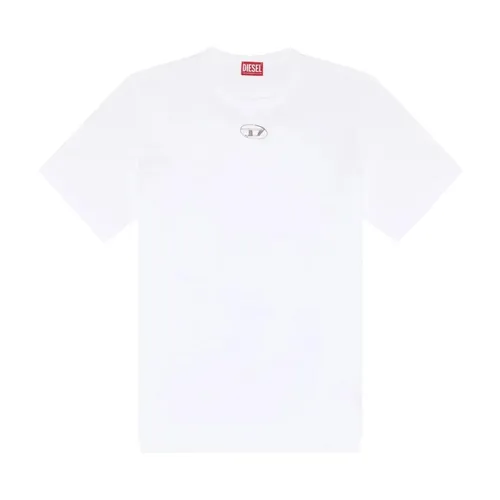 Diesel - Tops > T-Shirts - White - Diesel - Modalova