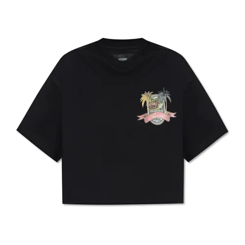 Amiri - Tops > T-Shirts - Black - Amiri - Modalova