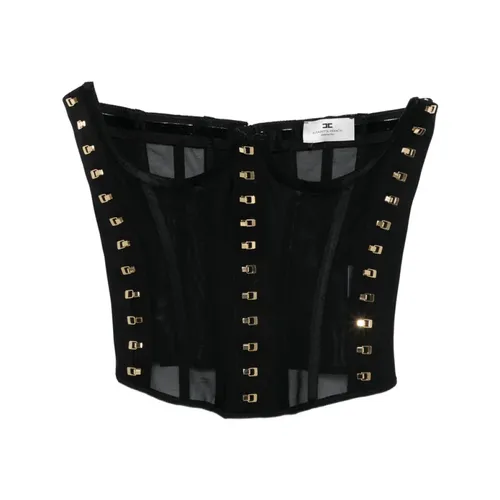 Tops > Sleeveless Tops - - Elisabetta Franchi - Modalova