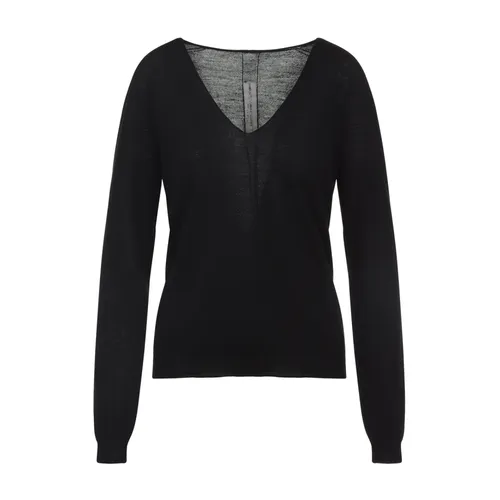Knitwear > V-neck Knitwear - - Rick Owens - Modalova