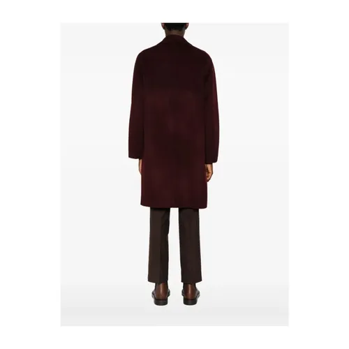 Coats > Single-Breasted Coats - - Amaránto - Modalova