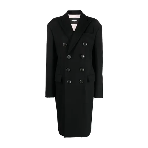 Coats > Double-Breasted Coats - - Dsquared2 - Modalova