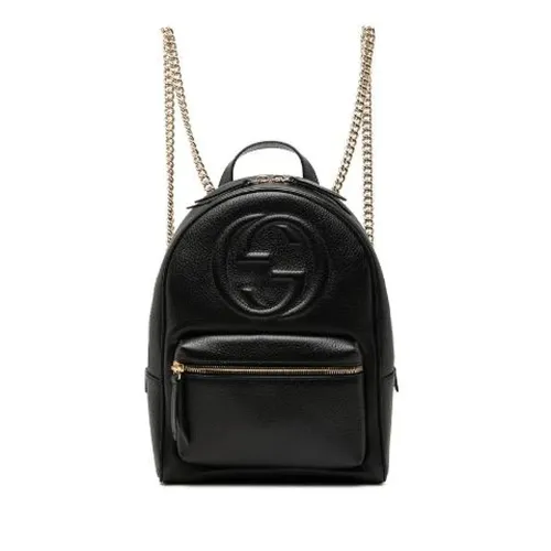 Pre-owned > Pre-owned Bags > Pre-owned Backpacks - - Gucci Vintage - Modalova