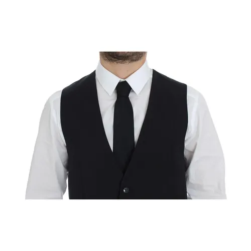 Suits > Suit Vests - - Dolce & Gabbana - Modalova