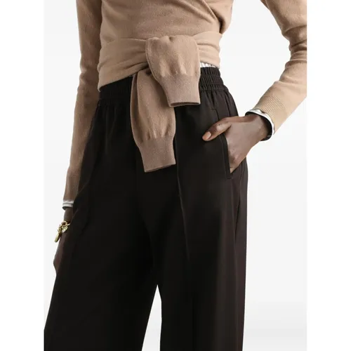 Trousers > Straight Trousers - - Dolce & Gabbana - Modalova