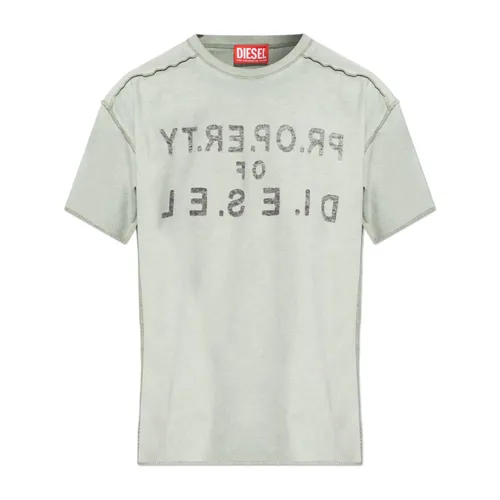 Diesel - Tops > T-Shirts - Blue - Diesel - Modalova