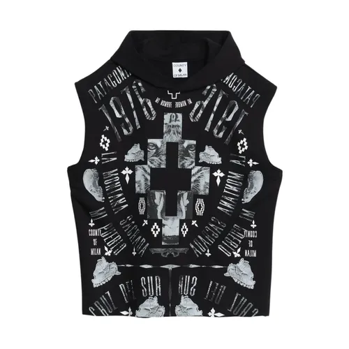 Tops > Sleeveless Tops - - Marcelo Burlon - Modalova