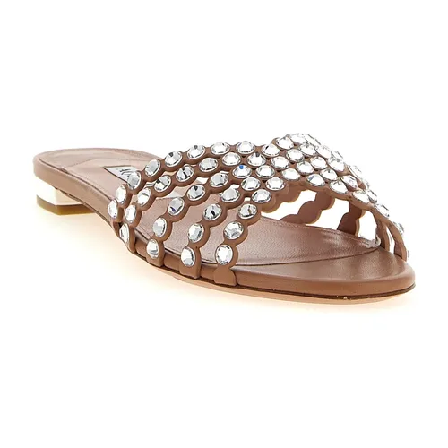 Shoes > Flip Flops & Sliders > Sliders - - Aquazzura - Modalova