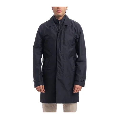 Fay - Coats > Parkas - Blue - Fay - Modalova