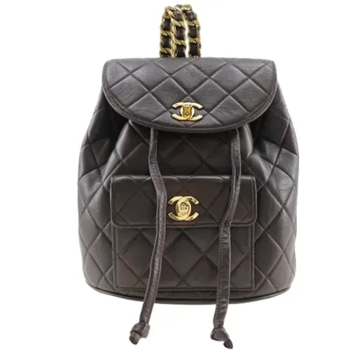Pre-owned > Pre-owned Bags > Pre-owned Backpacks - - Chanel Vintage - Modalova