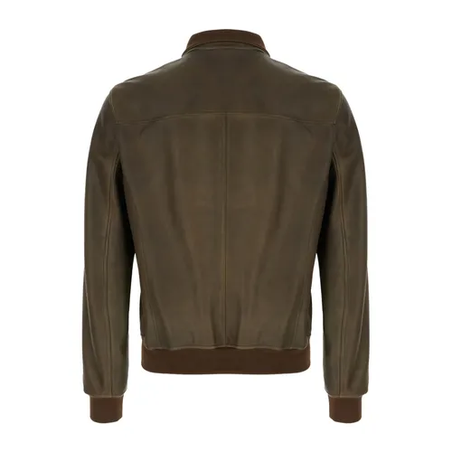 Jackets > Leather Jackets - - Stewart - Modalova
