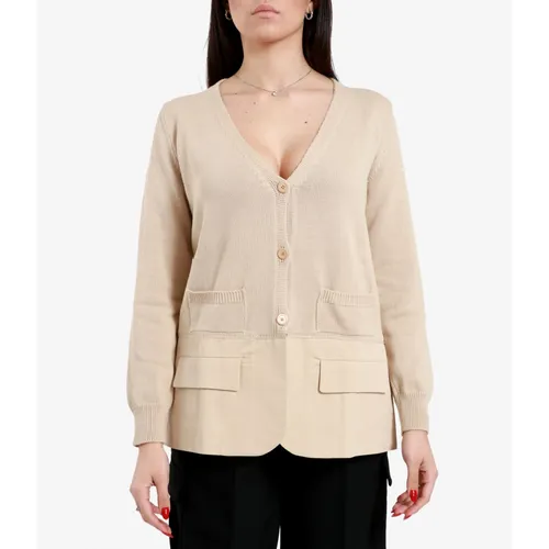 Knitwear > Cardigans - - Semicouture - Modalova