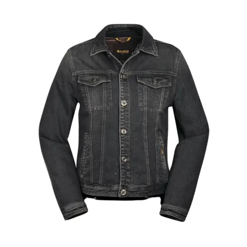 Jackets > Denim Jackets - - Moorer - Modalova