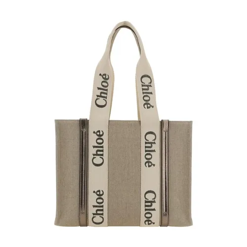 Chloé - Bags > Tote Bags - Beige - Chloé - Modalova