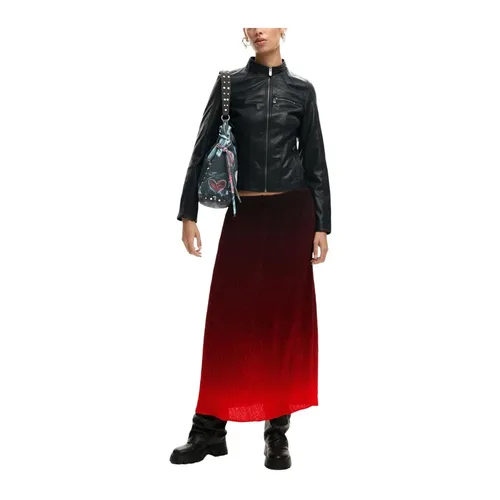 Jackets > Leather Jackets - - Desigual - Modalova
