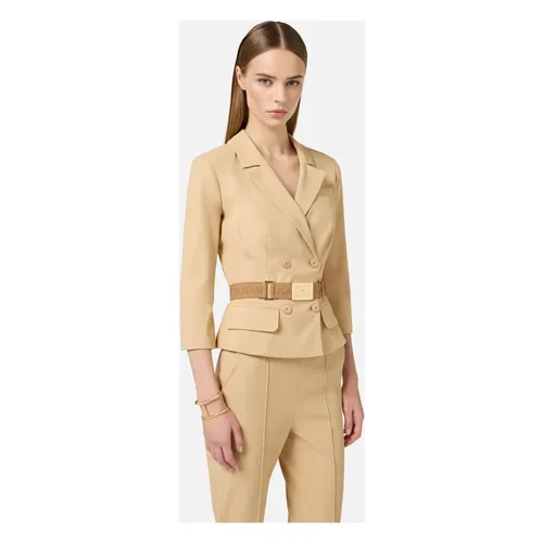 Jackets > Blazers - - Elisabetta Franchi - Modalova