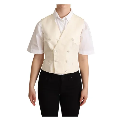 Jackets > Vests - - Dolce & Gabbana - Modalova