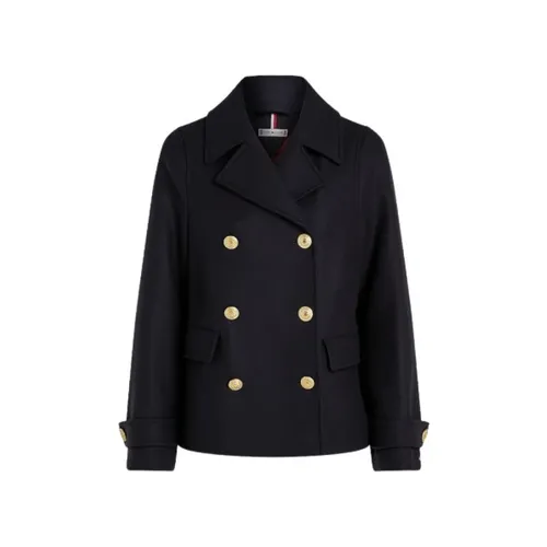 Coats > Double-Breasted Coats - - Tommy Hilfiger - Modalova