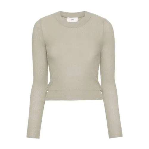 Knitwear > Round-neck Knitwear - - Ami Paris - Modalova