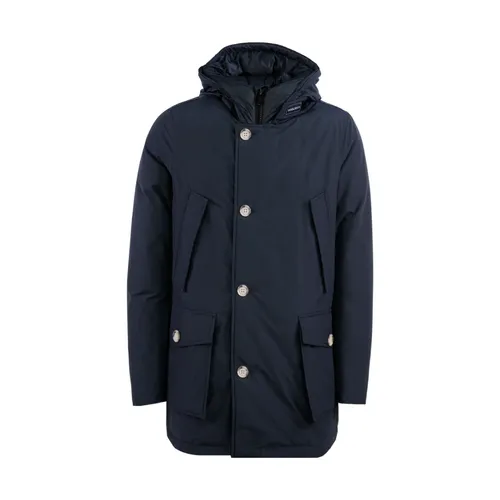 Woolrich - Coats > Parkas - Blue - Woolrich - Modalova