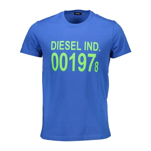 Diesel - Tops > T-Shirts - Blue - Diesel - Modalova