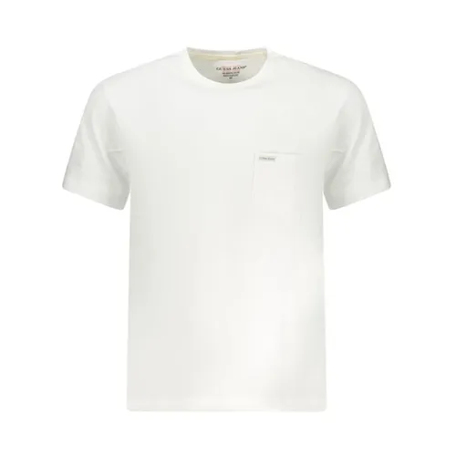 Guess - Tops > T-Shirts - White - Guess - Modalova