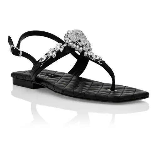 Shoes > Sandals > Flat Sandals - - Philipp Plein - Modalova