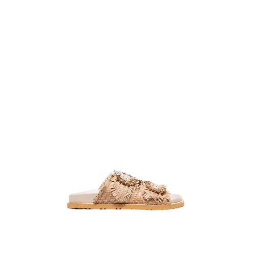 Shoes > Flip Flops & Sliders > Sliders - - Coral Blue - Modalova