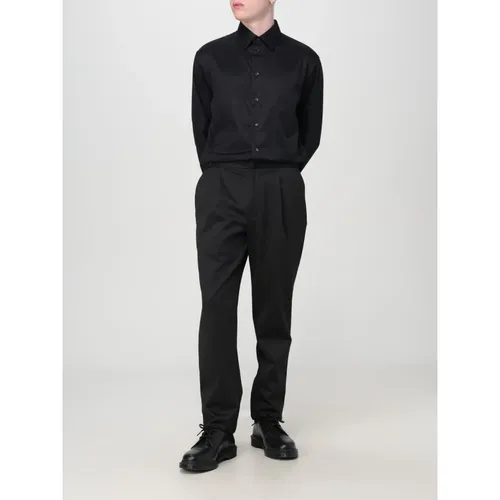 Trousers > Slim-fit Trousers - - Emporio Armani - Modalova