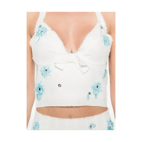 Tops > Sleeveless Tops - - Shushu/Tong - Modalova
