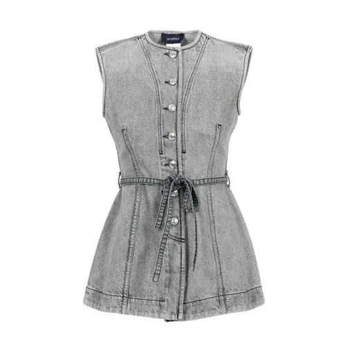 Sportmax - Jackets > Vests - Gray - Sportmax - Modalova
